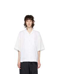 Fumito Ganryu White Combination Shirt