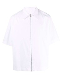Givenchy 4g Zipped Short Sleeve Shirt