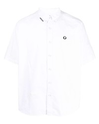 AAPE BY A BATHING APE Aape By A Bathing Ape Logo Patch Button Down Shirt