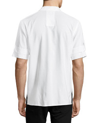 Helmut Lang Armband Short Sleeve Shirt White