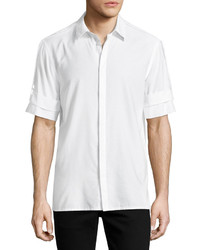 Helmut Lang Armband Short Sleeve Shirt White
