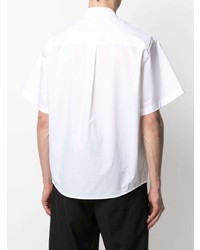 DSQUARED2 Asymmetric Hem Poplin Shirt