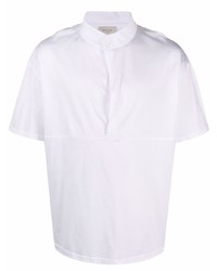 Low Brand Band Collar Short Sleeved Shirt