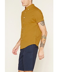 Forever 21 Buttoned Collar Shirt