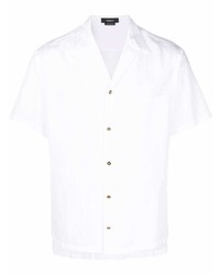 Versace Camp Collar Button Up Shirt