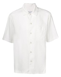 Ami Paris Camp Collar Short Sleeve Shirt