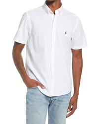 Polo Ralph Lauren Classic Fit Short Sleeve Seersucker Shirt