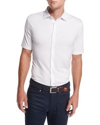 Peter Millar Collection Perfect Piqu Short Sleeve Shirt White