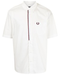 Fred Perry Contrasting Trim Cotton Shirt