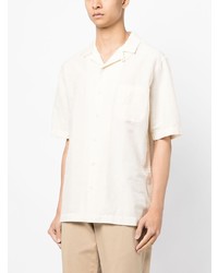 Sunspel Cotton Linen Blend Shirt