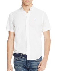 Polo Ralph Lauren Cotton Silk Regular Fit Button Down Shirt 100% Bloomingdales