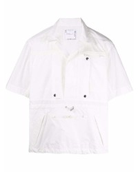 Sacai Drawstring Waist Short Sleeve Shirt