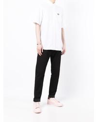 Fred Perry Embroidered Logo Short Sleeved Shirt