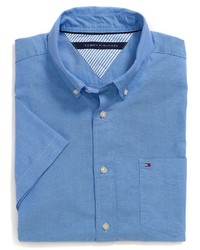 Tommy Hilfiger Final Sale  Classic Fit Short Sleeve Oxford