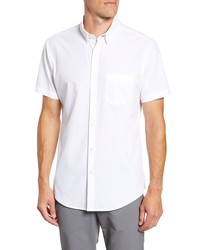 Mizzen+Main Fit Short Sleeve Button Up Shirt