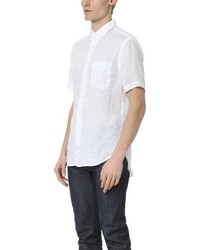 Gitman Brothers Gitman Vintage Linen Short Sleeve Button Down Shirt