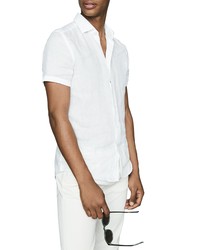 Reiss Holiday Slim Fit Shirt In White At Nordstrom