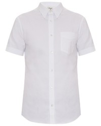 Acne Studios Isherwood Short Sleeve Cotton Shirt