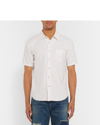 Beams Japan Slim Fit Cotton Oxford Shirt