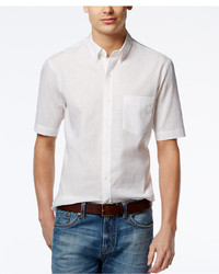 Club Room Linen Short Sleeve Shirt Only At Macys