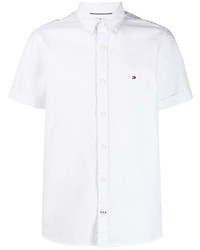 Tommy Hilfiger Logo Embroidered Short Sleeved Shirt