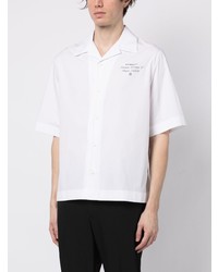 Givenchy Logo Lettering Cotton Shirt