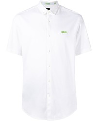 BOSS Logo Patch Short Sleeve Shirt