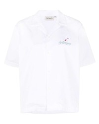 Carhartt WIP Logo Print Cotton Shirt