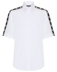 Dolce & Gabbana Logo Tape Cotton Shirt