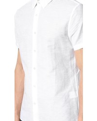 Vince Melrose Linen Short Sleeve Shirt