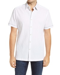 Robert Graham Mimosa Seersucker Short Sleeve Button Up Shirt