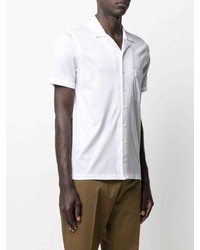 La Fileria For D'aniello Notched Collar Short Sleeve Shirt