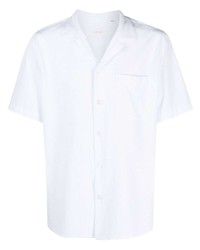 Xacus Notched Collar Short Sleeve Shirt