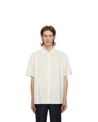 Kenzo Off White Casual Short Sleeve Shirt