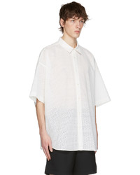 A Personal Note Off White Cotton Shirt