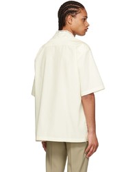 EGONlab Off White Cotton Shirt