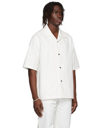 Jil Sander Off White Denim Shirt