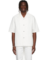 Jil Sander Off White Denim Shirt