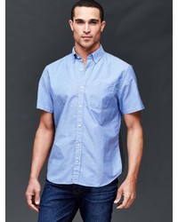Gap Oxford Short Sleeve Standard Fit Shirt