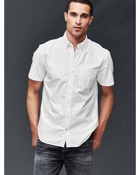 Gap Oxford Short Sleeve Standard Fit Shirt