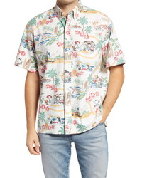 Reyn Spooner Peanuts In Hawaii Short Sleeve Shirt