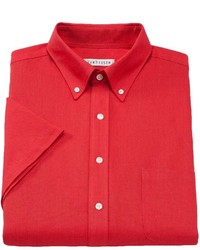 Van Heusen Regular Fit Oxford Easy Care Button Down Collar Dress Shirt
