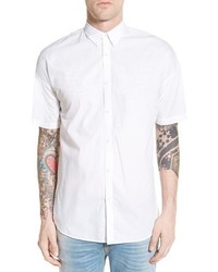 Zanerobe Rugger Oversize Longline Short Sleeve Woven Shirt