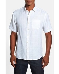 Tommy Bahama San Marino Original Fit Short Sleeve Linen Camp Shirt
