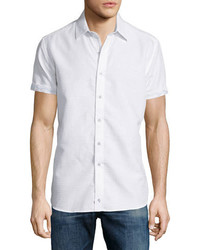 Robert Graham Santa Catalina Short Sleeve Shirt White