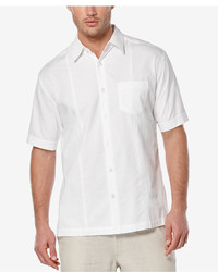 Cubavera Seersucker Embroidered Short Sleeve Shirt