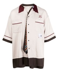 Maison Mihara Yasuhiro Short Sleeve Bowling Shirt