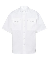 Prada Short Sleeve Buttoned Shirt