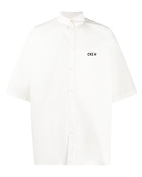 Balenciaga Short Sleeve Cotton Shirt