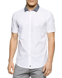 Calvin Klein Short Sleeve Cotton Shirt
